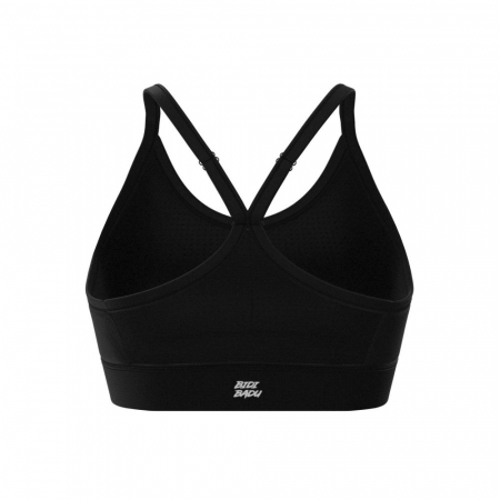 Bustiera BIDI BADU Crew Low Support Strappy Dama - Negru [1]