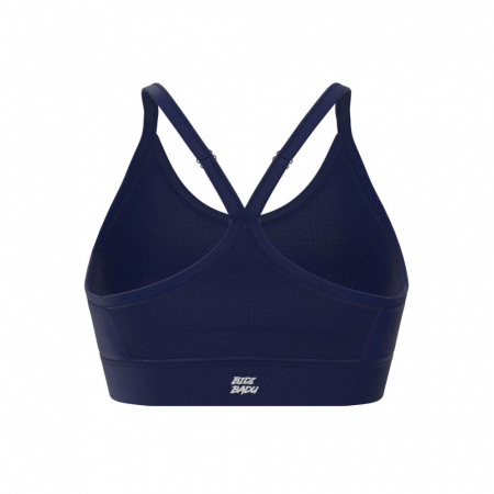 Bustiera BIDI BADU Crew Low Support Strappy Dama - Albastru Inchis [1]