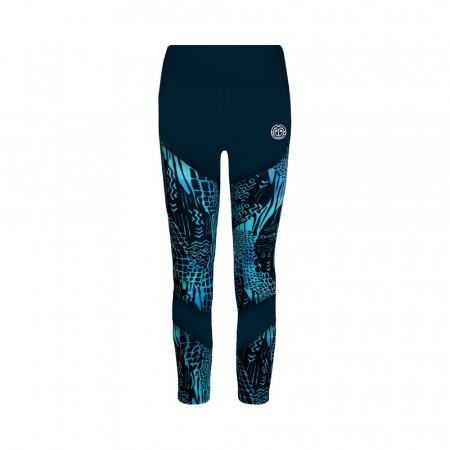 Echipament termic dama - Colanti BIDI BADU Abiba Tech Mesh Dama - Albastru Inchis/Aqua