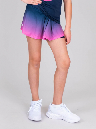 Fusta BIDI BADU Colortwist Printed Wavy Fata - Roz/Albastru Inchis [2]