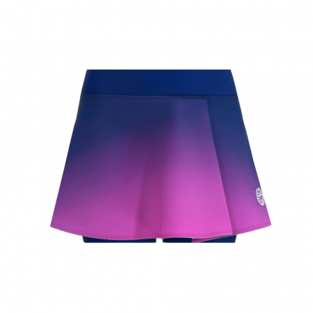 Fusta fete - Fusta BIDI BADU Colortwist Printed Wavy Fata - Roz/Albastru Inchis