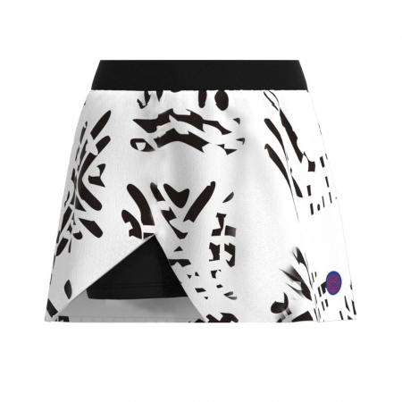 Fusta fete - Fusta BIDI BADU Melbourne Printed Cut Out Fata - Alb/Negru