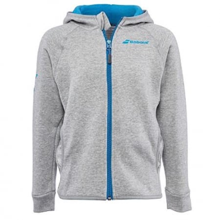 Bluza si hanorac fete - Hanorac Babolat Core Fata gri