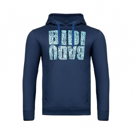 Bluza si hanorac barbati - Hanorac barbati BIDI BADU Koami Lifestyle - Albastru Inchis