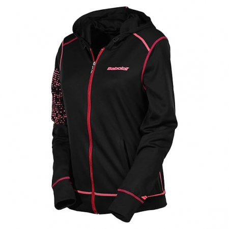 Bluza si hanorac dama - Hanorac dama Babolat Sweat Performance - negru