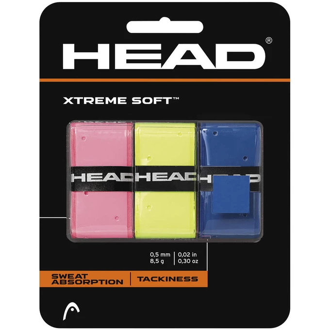 Grip si Overgrip - HEAD Extreme Soft overgrip 3/set - mixted