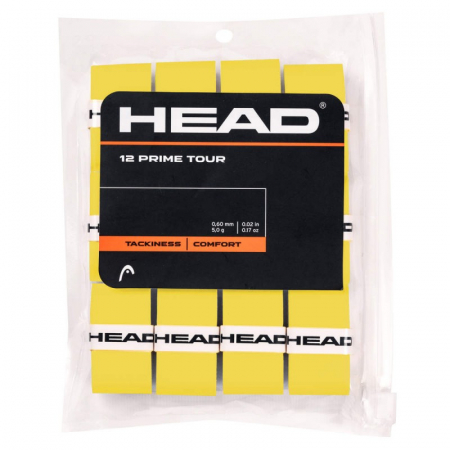 Grip si Overgrip - Head Overgrip Prime Tour 12Buc/set - galben