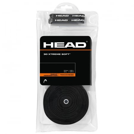 Grip si Overgrip - HEAD Overgrip XtremeSoft 30b/pachet - negru