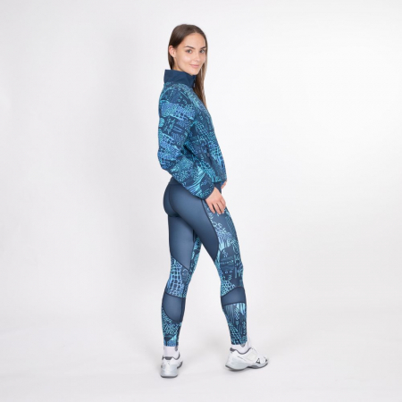Jacheta dama BIDI BADU Gene Tech - Albastru Inchis/Aqua [4]