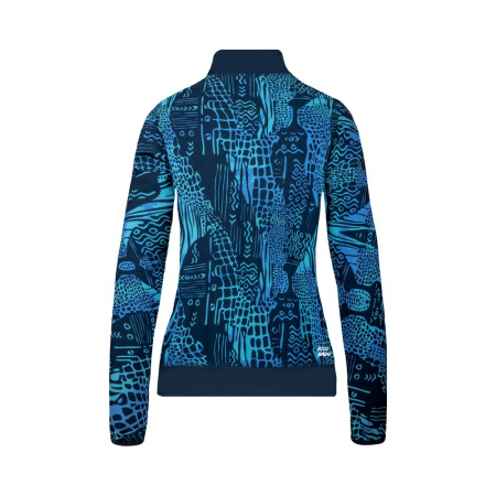 Jacheta dama BIDI BADU Gene Tech - Albastru Inchis/Aqua [2]