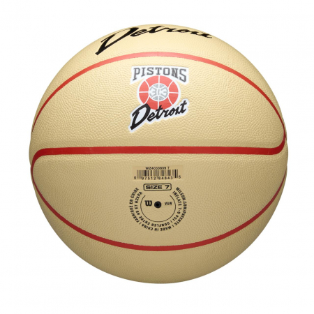 Minge baschet Wilson NBA TEAM CITY COLLECTOR Detroit Pistons 24-25 [7]