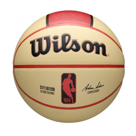Baschet - Minge baschet Wilson NBA TEAM CITY COLLECTOR Detroit Pistons 24-25