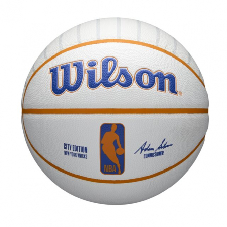 Baschet - Minge baschet Wilson NBA TEAM CITY COLLECTOR NY KNICKS 24-25