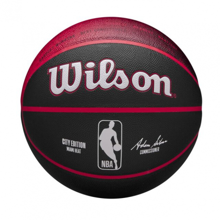 Baschet - Minge baschet Wilson NBA Team City Collector Miami Heat