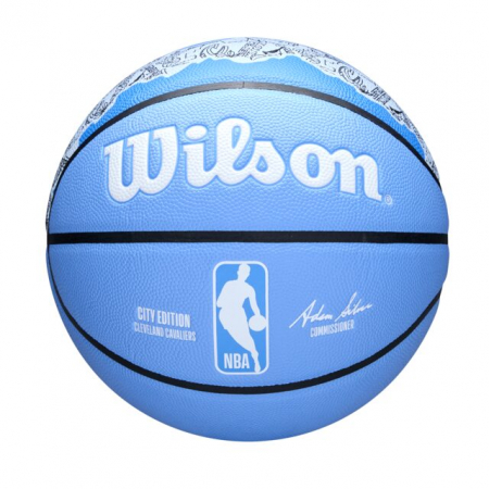 Baschet - Minge baschet Wilson NBA TEAM CITY COLLECTOR Cleveland Cavaliers 24-25