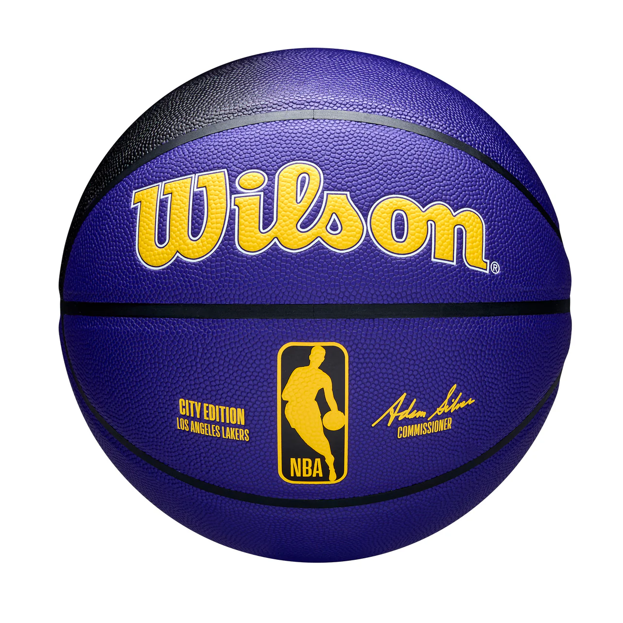 Baschet - Minge baschet Wilson NBA TEAM CITY COLLECTOR Los Angeles Lakers 24-25