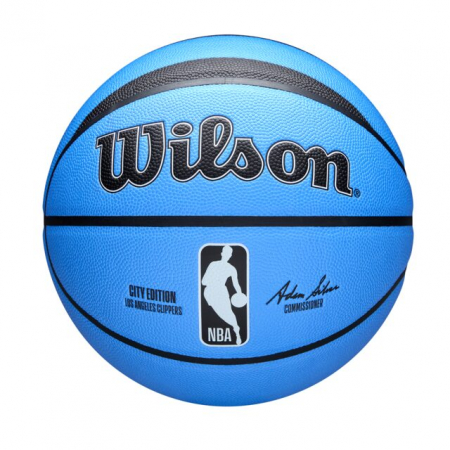 Baschet - Minge baschet Wilson NBA TEAM CITY COLLECTOR LA Clippers 24-25