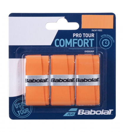 Overgrip Babolat Pro Tour x3 -portocaliu [0]