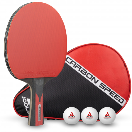 Palete tenis de masa - Paleta Joola Carbon Speed, husa inclusa