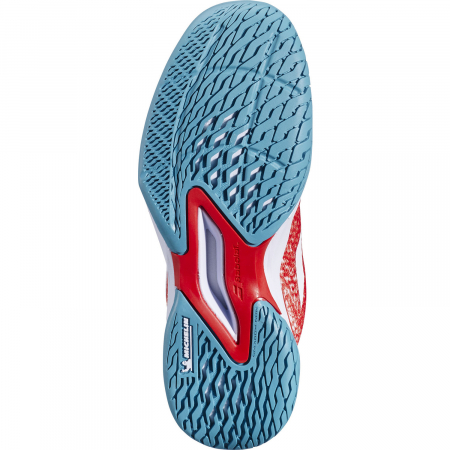 Pantofi Babolat Jet Mach III All Court/Clay -  rosu [4]