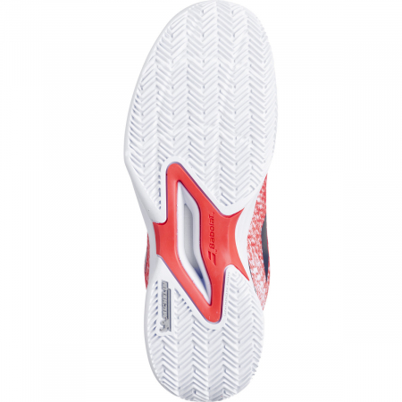 Pantofi Babolat Jet Mach III All Court - rosu/alb [4]
