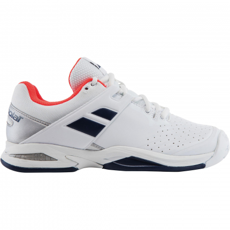 Pantofi - Pantofi Babolat Propulse All Court Junior - Alb / Albastru