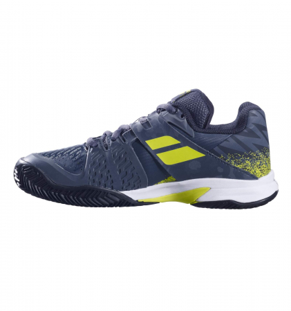 Pantofi Babolat Propulse Clay Junior Baiat - Gri / Aero [2]