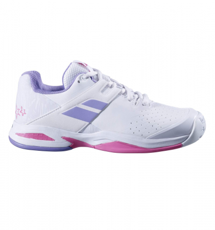 Pantofi Babolat Propulse All Court Junior Fata - Alb / Mov [1]