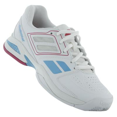 Pantofi tenis copii si juniori - Pantofi Babolat Propulse Team BPM All Court Junior - alb/roz