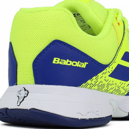 Pantofi Babolat Pulsion All Court Junior - Albastru / Galben [2]