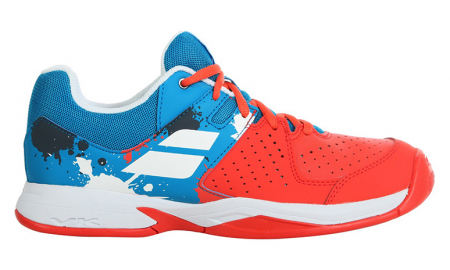 Pantofi Babolat Pulsion All Court Junior - Rosu / Albastru [1]
