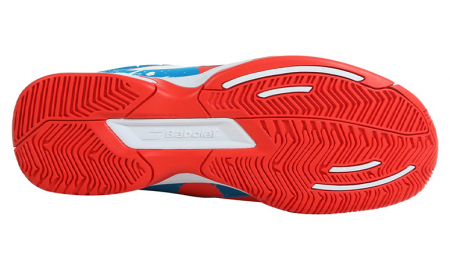 Pantofi Babolat Pulsion All Court Junior - Rosu / Albastru [3]