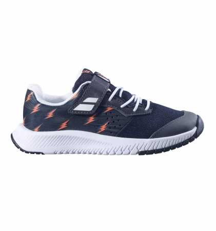 Pantofi Babolat Pulsion All Court Kid  - Negru / Alb [1]