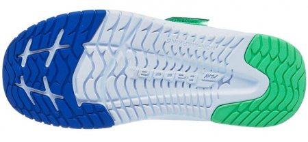 Pantofi Babolat Pulsion All Court Kid - velcro - Alb / Verde [4]