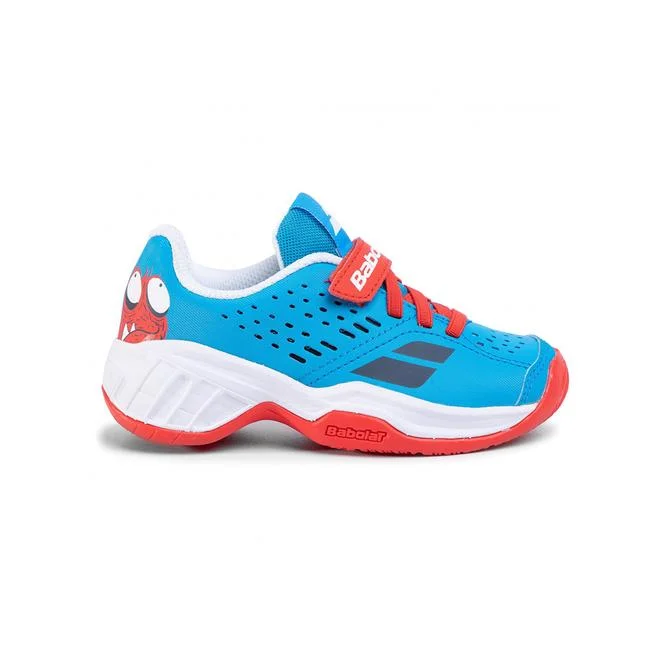 Pantofi Babolat Pulsion All Court Kid - Rosu / Albastru [1]