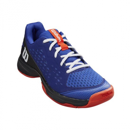 Pantofi - Pantofi copii Wilson RUSH PRO JR L Blu/Bk/Oran