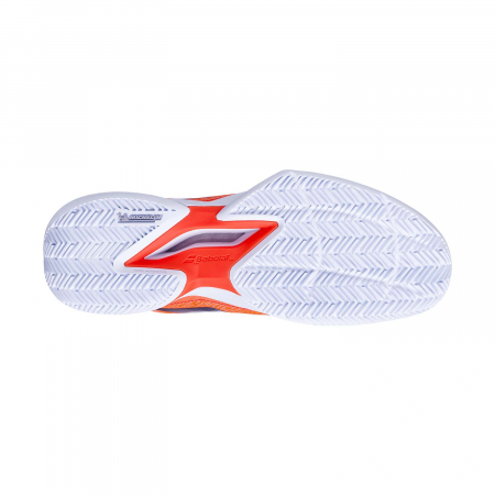 Pantofi de Tenis Babolat Jet Mach 3 Clay Barbat - Rosu / Alb [4]