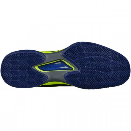 Pantofi de Tenis Babolat Jet Mach II Clay Barbat - Albastru / Galben [2]