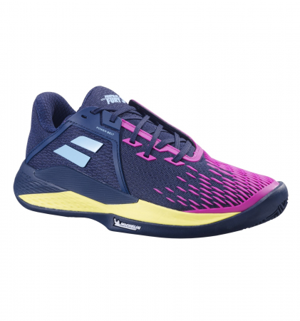 Pantofi - Pantofi de Tenis Babolat Propulse Fury 3 Clay Barbat - Albastru Inchis / Roz