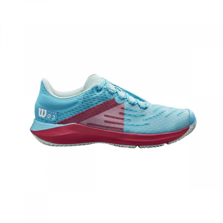 Pantofi sport tenis Wilson Kaos 3.0 Junior Scuba Blue /Love Potn/Clear [1]