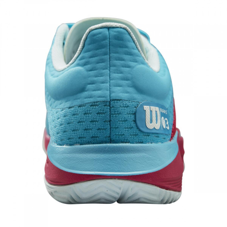 Pantofi sport tenis Wilson Kaos 3.0 Junior Scuba Blue /Love Potn/Clear [4]