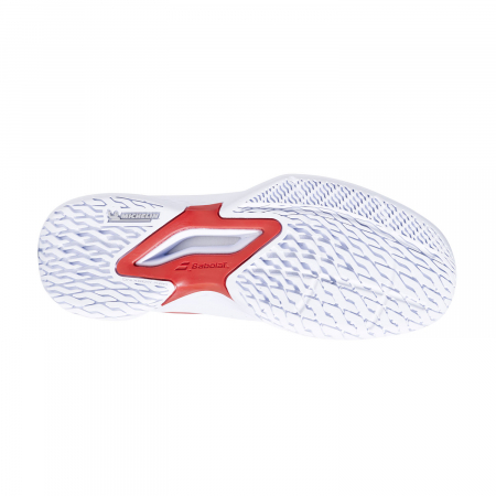 Pantofi tenis Babolat Propulse Junior 3 All Court - alb/rosu [4]