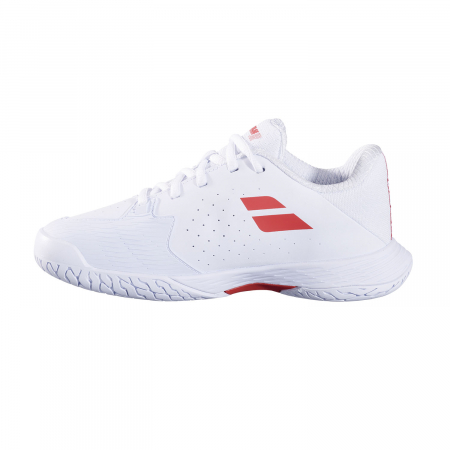 Pantofi tenis Babolat Propulse Junior 3 All Court - alb/rosu [3]