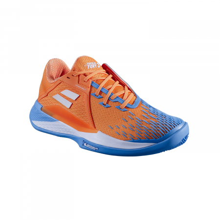 Pantofi - Pantofi tenis barbati Babolat Propulse Fury 3 Clay - Portocaliu