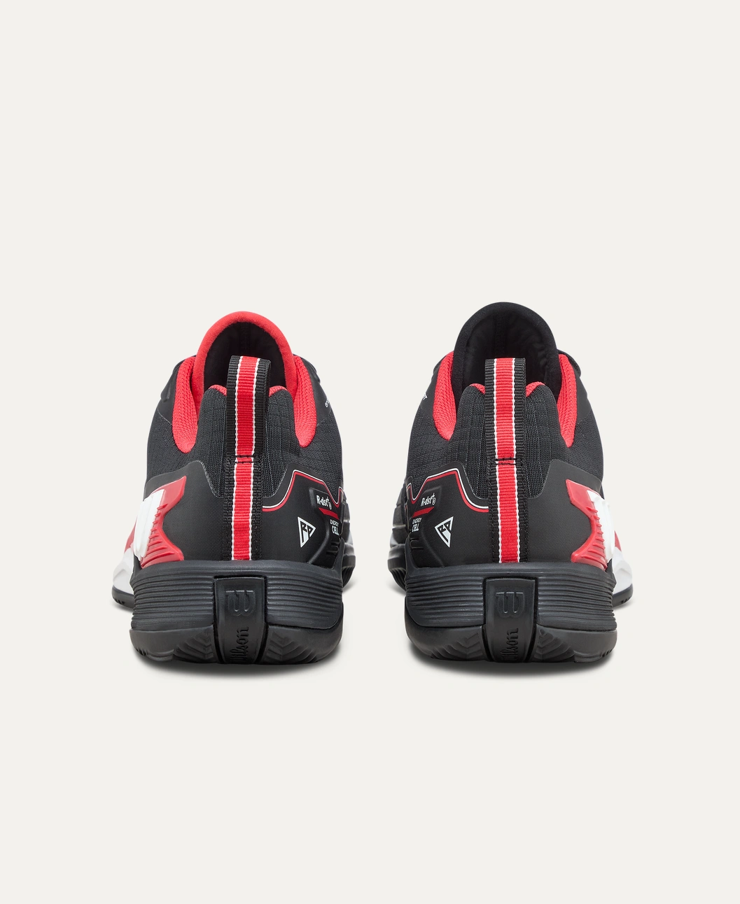 Pantofi tenis barbati Wilson RUSH PRO 4.5 CLAY - negru/rosu [7]