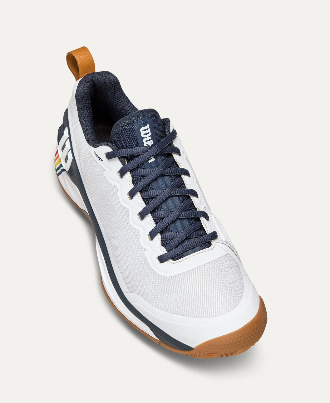 Pantofi tenis barbati Wilson RUSH PRO 4.5 CLAY RG - alb/navy [2]