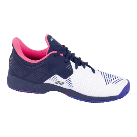 Pantofi tenis dama Yonex SONICAGE  2 CL - alb/bleumarin [2]