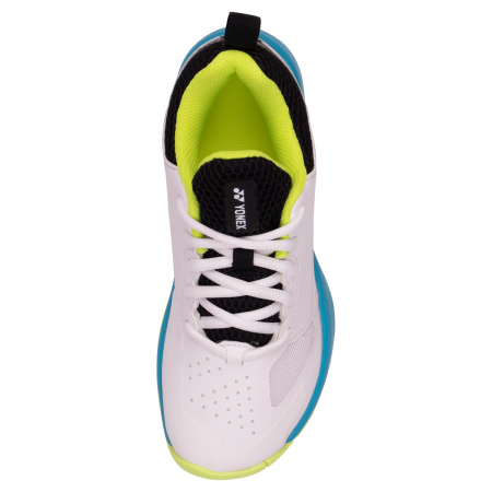 Pantofi tenis juniori Yonex LUMIO JUNIOR - alb/turcoaz [2]