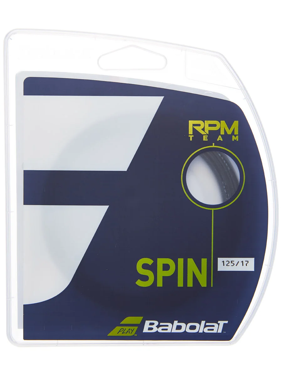 Racordaje - Racordaj Babolat RPM Team Negru 1.25 - 12m