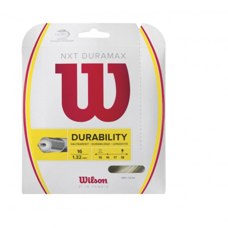Racordaje plic 12m - Racordaj Wilson NXT Duramax 1.32, alb